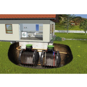 Graf One2Clean 10 Person Sewage Treatment Plant- Dual Tank System