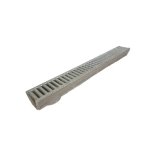Polycon-Self 100 Channel Drain A15 Galvanised Slotted Grate c/w Snaplock