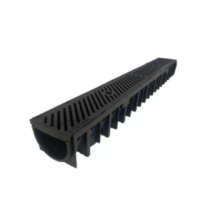 Lite Aqua 100 Shallow 1Mtr Channel 92mm Depth Galvanised Edge Rail – C250- Composite InterLock Grate