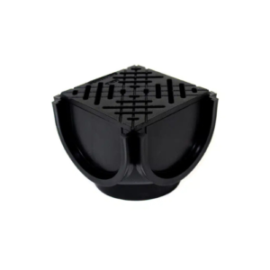 Lite Aqua 100 Corner Unit 92mm Depth – B125 Ductile Iron Diagonal Slotted Grate