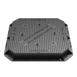 MaxiGrip 900x900x100mm Ductile Iron Double Triangular Manhole Cover (DU053)