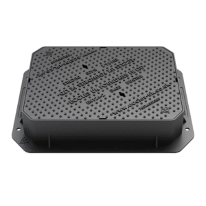 MaxiGrip 750x600x150mm Ductile Iron Double Triangular Manhole Cover (DU056)