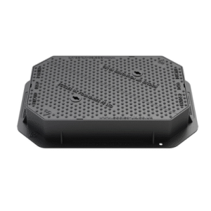 MaxiGrip 900x600x150mm Ductile Iron Double Triangular Manhole Cover (DU086)