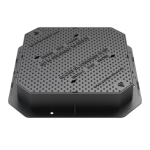 MaxiGrip 750x750x150mm Ductile Iron Double Triangular Manhole Cover (DU090)