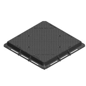 Highways Ductile Iron Manhole Cover 900mm x 900mm x 100mm - D400