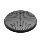 600mm diameter x 50mm B125 EasySeal ductile iron manhole cover