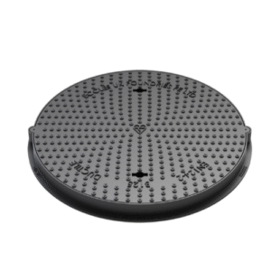 600mm diameter x 50mm B125 EasySeal ductile iron manhole cover