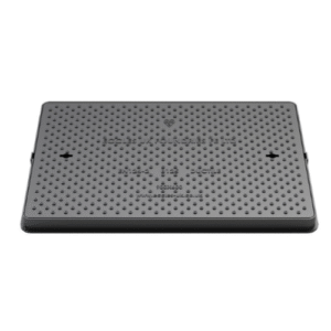 900 x 600 x 50mm B125 EasySeal ductile iron manhole cover DU033