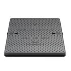 675 x 675 x 50mm B125 EasySeal ductile iron manhole cover DU125