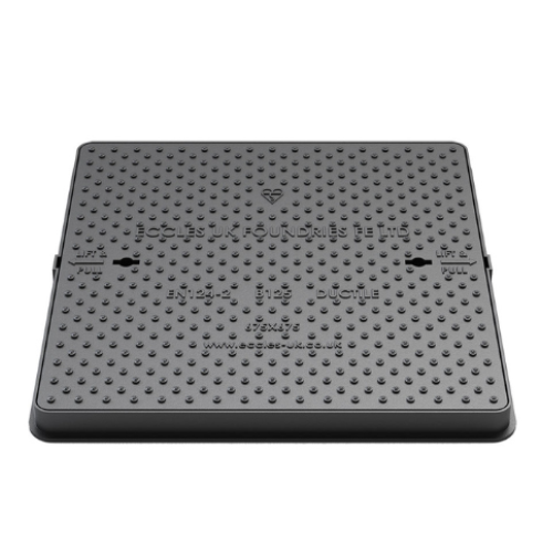 675 x 675 x 50mm B125 EasySeal Ductile Iron Manhole Cover (DU125) 675 x 675 x 50mm B125 EasySeal ductile iron manhole cover DU125