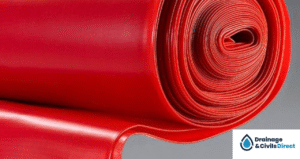 Visqueen radon membrane gas protection system