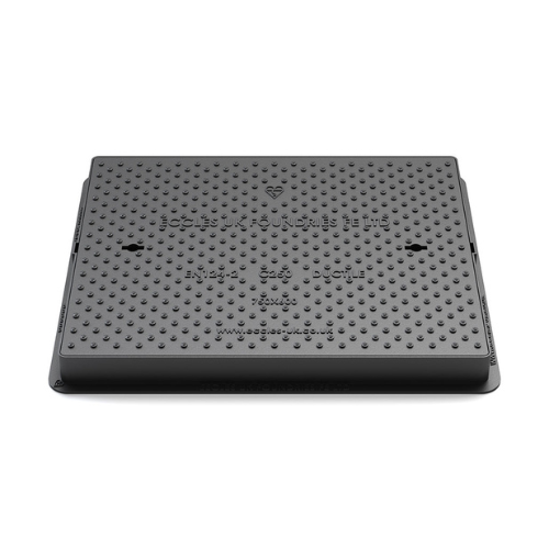 DU059 900 x 900 x 70mm C250 Single Seal Ductile Iron Manhole Cover DU059 900 x 900 x 70mm C250 Single Seal Ductile Iron Manhole Cover