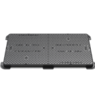 1220 x 680 x 50mm B125 EasySeal ductile iron manhole cover DU085
