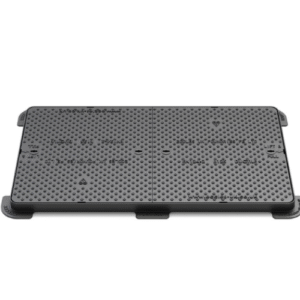 1220 x 680 x 50mm B125 EasySeal ductile iron manhole cover DU085