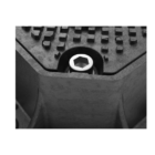 Wrekin Cargo F900 ductile iron manhole cover showing screw locking mechanism