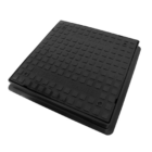 450mm inspection chamber square cover and frame B125 35kN for driveway and paved installation
