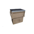 00mm F900 channel drainage sump unit with ductile iron grating