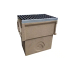 150mm channel drainage sump unit with outlet connection