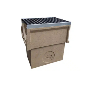 200mm channel drainage sump unit with outlet connection