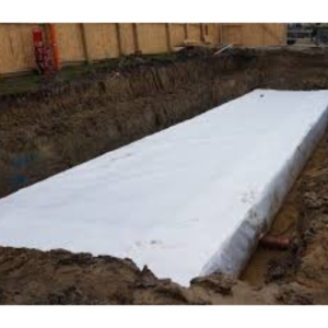 attenuation tank wrapped in 300gsm fleece for protection