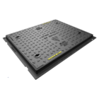 750 x 600 x 40mm B125 Wrekin Safeseal ductile iron manhole cover