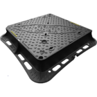 750 x 750mm D400 highway ductile iron manhole cover with square frame